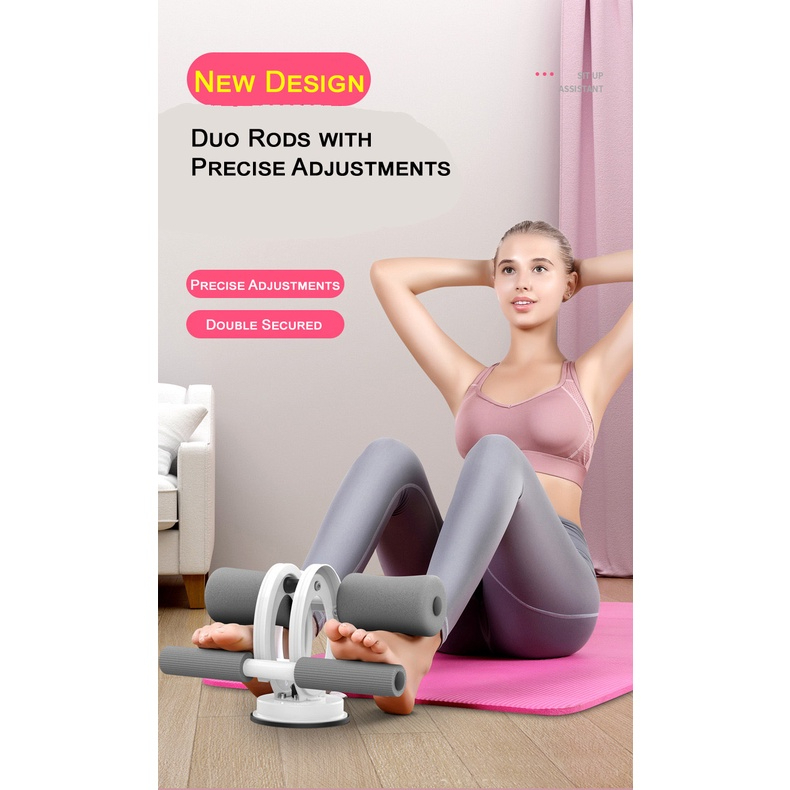 Circular adjustable sit up bar (double rod) - product display